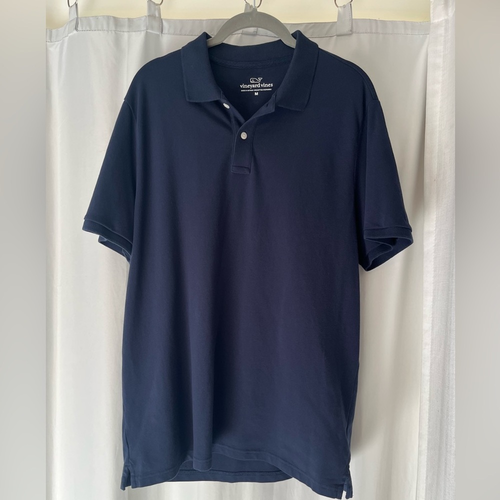 men’s vineyard vines navy polo